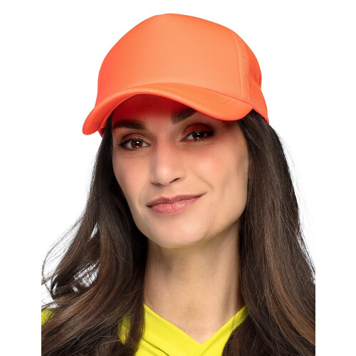 Rubies Adult fluorescent orange cap