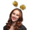 Rubies Adult gold pompom headband 1