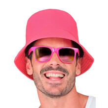 Adult fluorescent pink bob