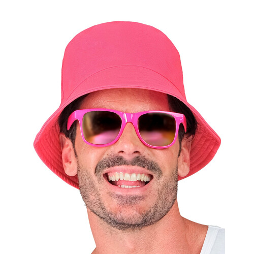 Rubies Adult fluorescent pink bob
