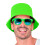 Rubies Adult fluorescent green bob 1