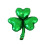 Rubies St. Patrick's Day 40cm Clover Metallic Balloon 1