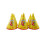 Rubies 6 RC Lens Cardboard Party Hats 16cm 1