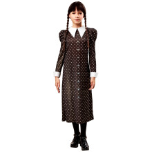 Classic Wednesday Addams Child Costume