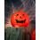 Rubies Life-size plastic light-up pumpkin 32 cm 4
