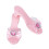 Rubies Children's pink princess shoes 1