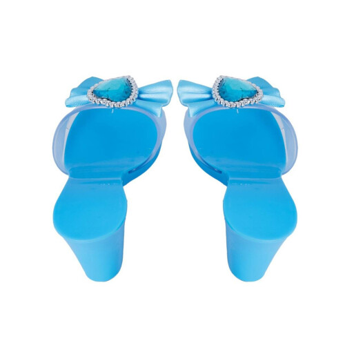 Rubies Children's blue princess shoes 2
