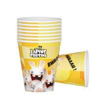 Raving Rabbids 200 ml cardboard cups