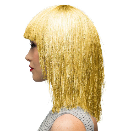 Rubies Women's golden iridescent wig 2