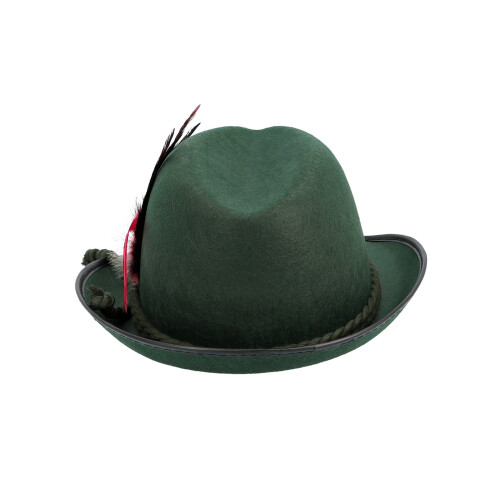 Rubies Dark green Bavarian hat for adults 2