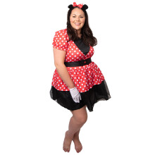 Miss Mouse costume for women plus size