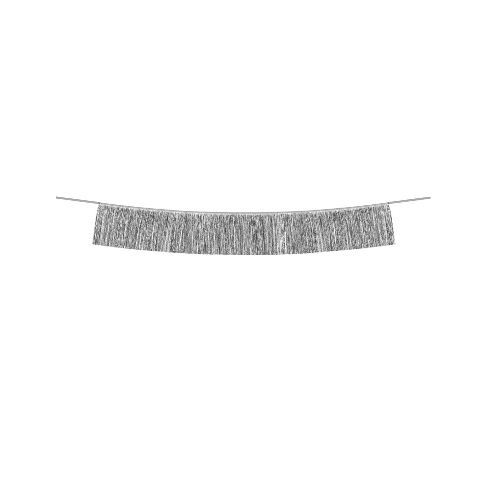 Rubies Wire Garland 135 Cm Silver