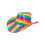 Rubies Adult Rainbow Sequin Cowboy Hat 4