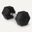 Amazon Amazon Basics Rubber Encased Hex Dumbbell Weights Set, 10 kg, Black 5
