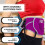 ABFLEX Ab Toning Belt for Developed Stomach Muscles, Remote for Quick 4