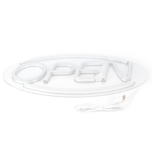 LED Open Sign Light USB Powered Neon Light for 1