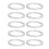 120pcs Stainless Steel Flat Washers 12mm Inner 15mm Outer Diameter 1