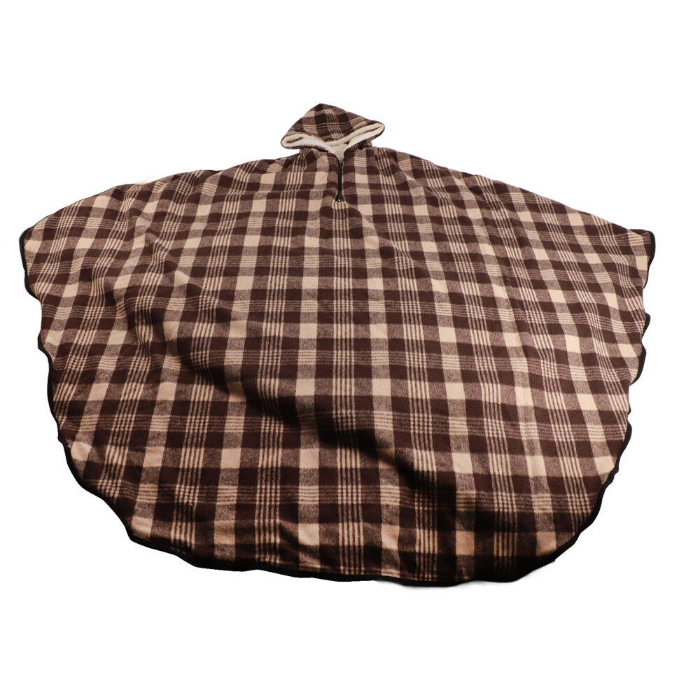 Light Wheelchair Hooded Shawl Thickened Fabric Double