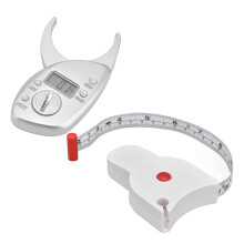 Fat Caliper ABS Affichage numérique 0-50mm argenté