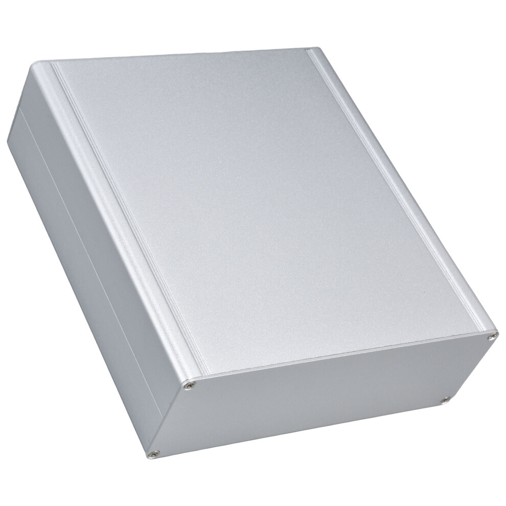 Aluminum Alloy Enclosure For Amplifier Circuit Board 62X178x200mm Matte Silver 9361342822271