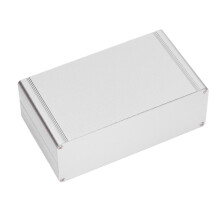 Scatola elettrica in alluminio Split 62x178x100mm Argento