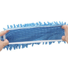 10 pezzi di pantofole per mop, 17x15 cm, colore a caso.