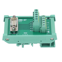 Adattatore terminale DB9-G7 0.8A DC60V, 5mm 14-26AWG