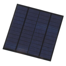 Panel solar DIY de 3W 12V 145x145 mm silicio policristalino natural