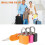 Suitcase Locks with Keys - Pack of 2 (Black) 9