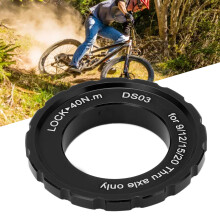 MEIJUN Centerlock Schlossring - Zentrierung für Fahrrad, Mountainbike, schwarzen Hohlkörper, Radnabe, Scheibenrotor, Lockring