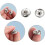 Metal Snap Fasteners Studs - Great for Closure in Crafts (15mm) 11