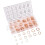 150Pcs 15 Specifications Gaskets Sealing Ring, Copper Washers Assortment Kit 20