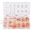 150Pcs 15 Specifications Gaskets Sealing Ring, Copper Washers Assortment Kit 1