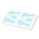 100pcs Reusable Nail Art Guide Form Self Adhesive 3