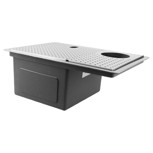 Kitchen Sink Cup Rinser Set 304 Stainless Steel 2