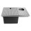 Kitchen Sink Cup Rinser Set 304 Stainless Steel 7