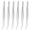 10PCS Stainless Steel Tweezer Curved Nippers Tools 3