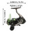 DK4000 5,2:1 Mulinello da spinning interamente in metallo a 45 6
