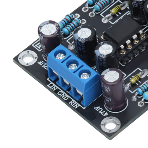 NE5532 Preamplificatore audio per auto a 2 canali DC12V >5W 2