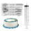 Cake Syringe Nozzles Mold Pudding Cake Decorating 11