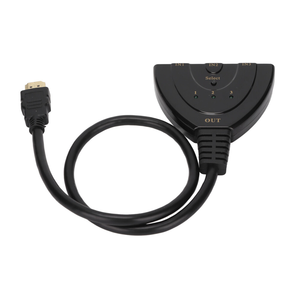 3X1 Hdmi Switch Splitter 4K 1080P Multi-Interface Converter For Tv, Ps3 9461342831928