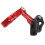 Protector universal de guía de cadena rojo 31,8-34,9 mm 12