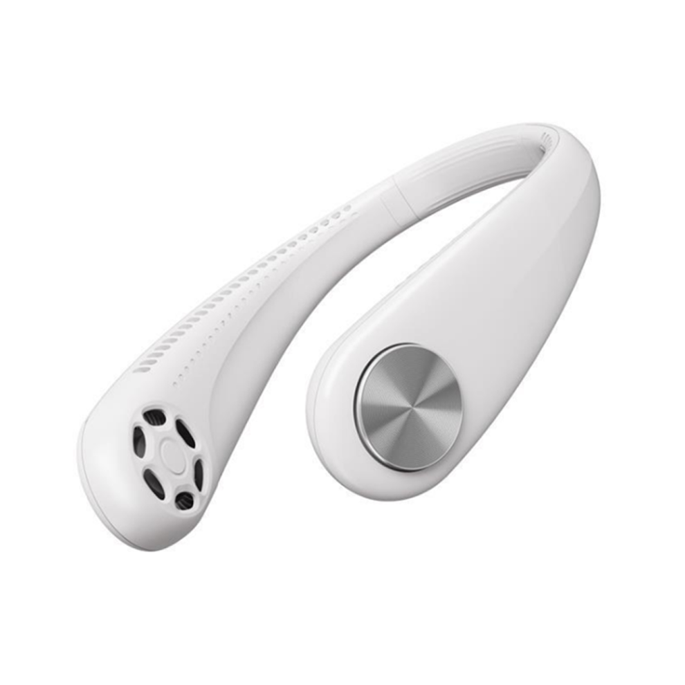 Bladloze Hangende Nekventilator 2000Mah Buitensporten Usb-Opladen Snelle Koeling Kleine Ventilator Koelapparaat-image