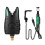Kit d'alarme de touche de pêche de 35 cm, 2 LEDs, multicolore 3