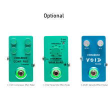 Noise Killer Effect Pedal Green Aluminum True Bypass Guitar & Bass 112x58x19mm