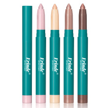 4 Colors Eyeshadow Stick Set, Waterproof Shimmer Creamy Eye Brightener, Long Lasting Glitter Highlighter Pencil