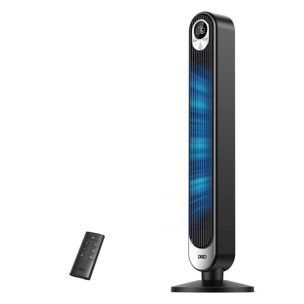 Dreo 25Db Silent Tower Fan, 28Ft/S High-Velocity Cooling Fans, 9