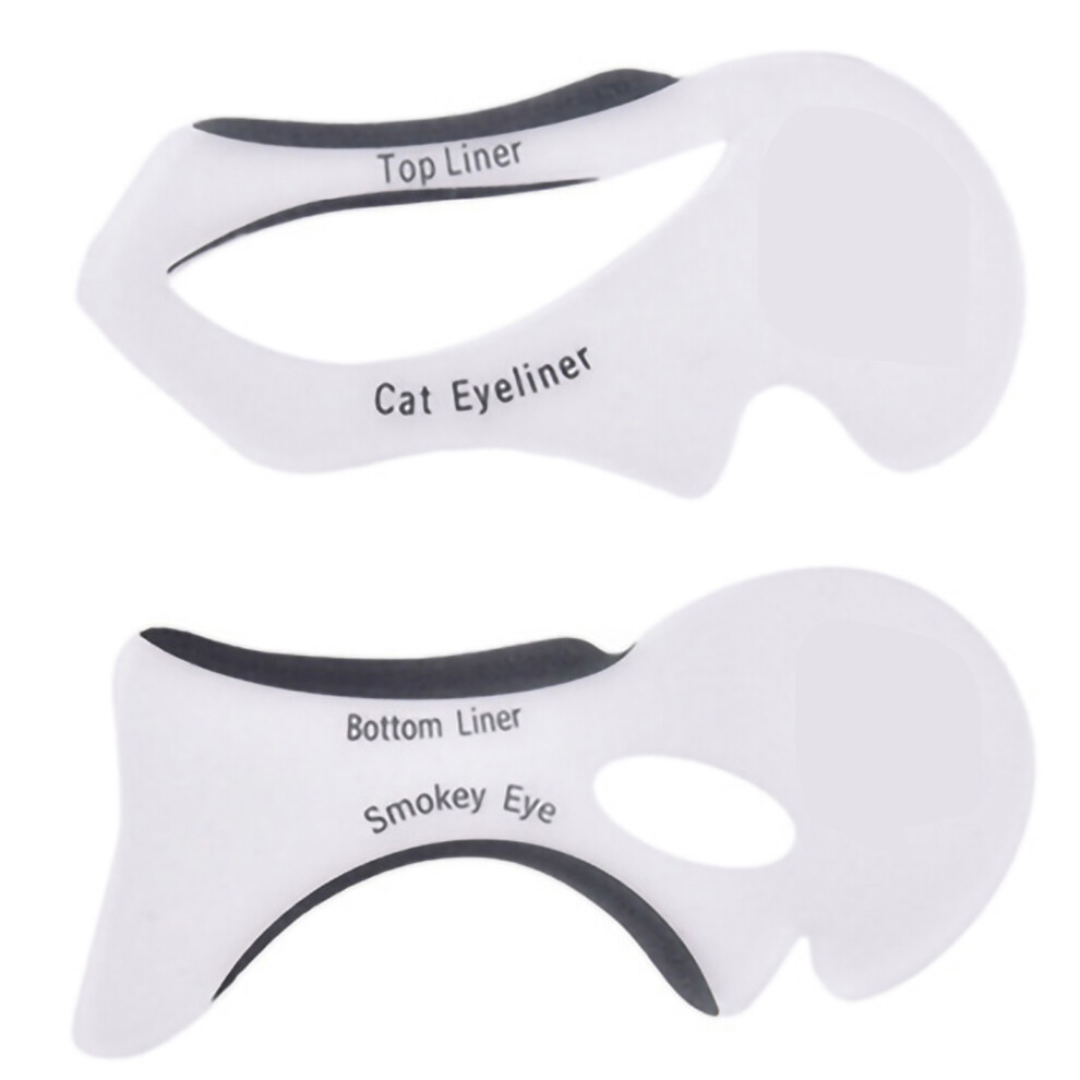 2pcs Eyeliner Stencil Helper Eyeliner Template Eye