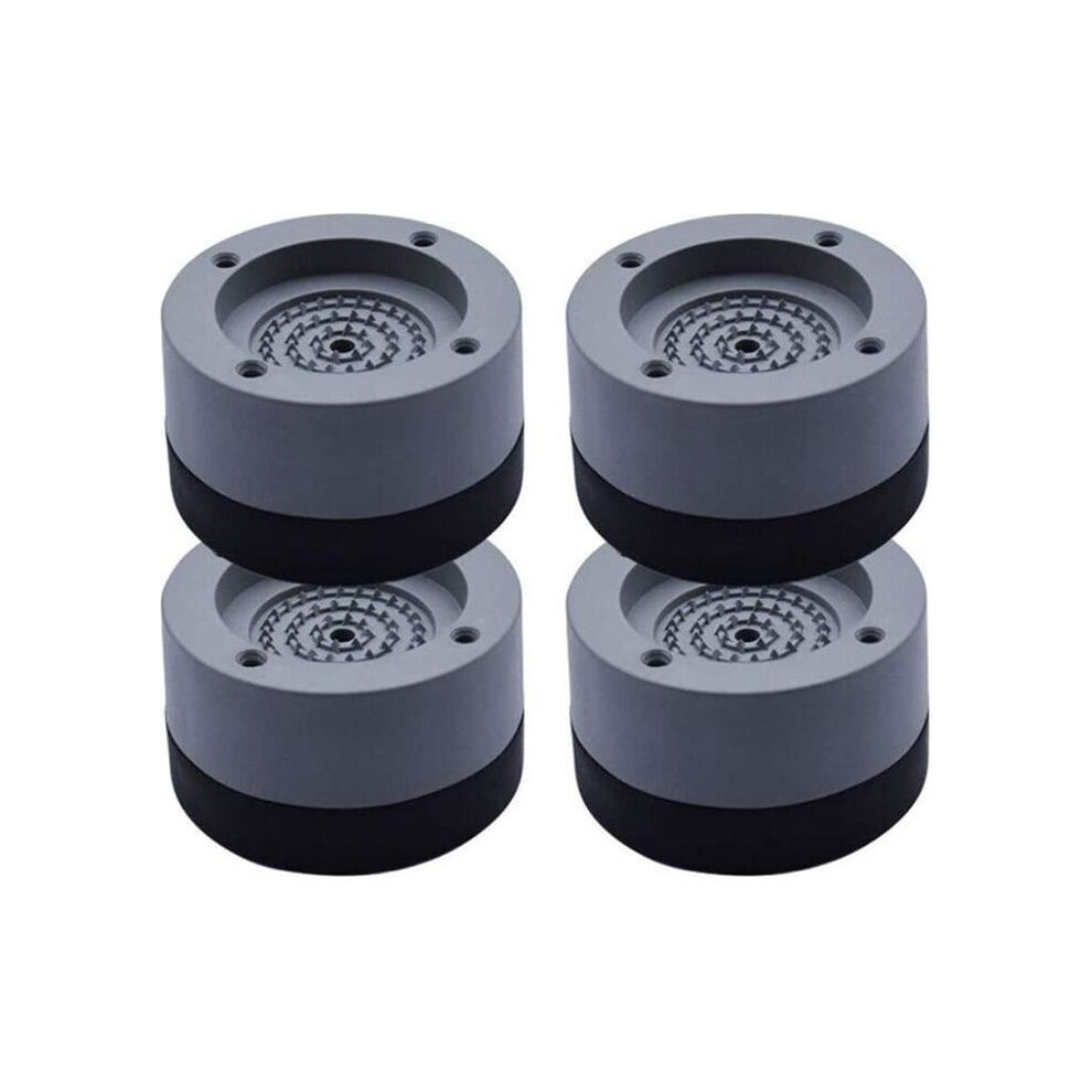 Set of 4 universal anti-vibration pads for washing machine and refrigerator