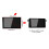 Garniture de façade ABS 9 po 2DIN pour E46 1998-2005 Noir 10